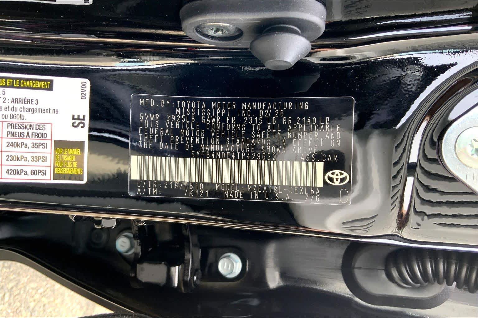 Used 2026 Toyota Corolla LE FWD image 22
