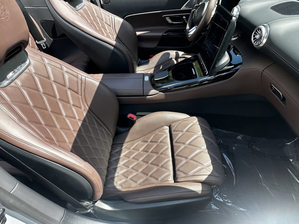 Certified 2024 Mercedes-Benz SL 55 AMG 4MATIC w/ Manufactur Interior Package image 17