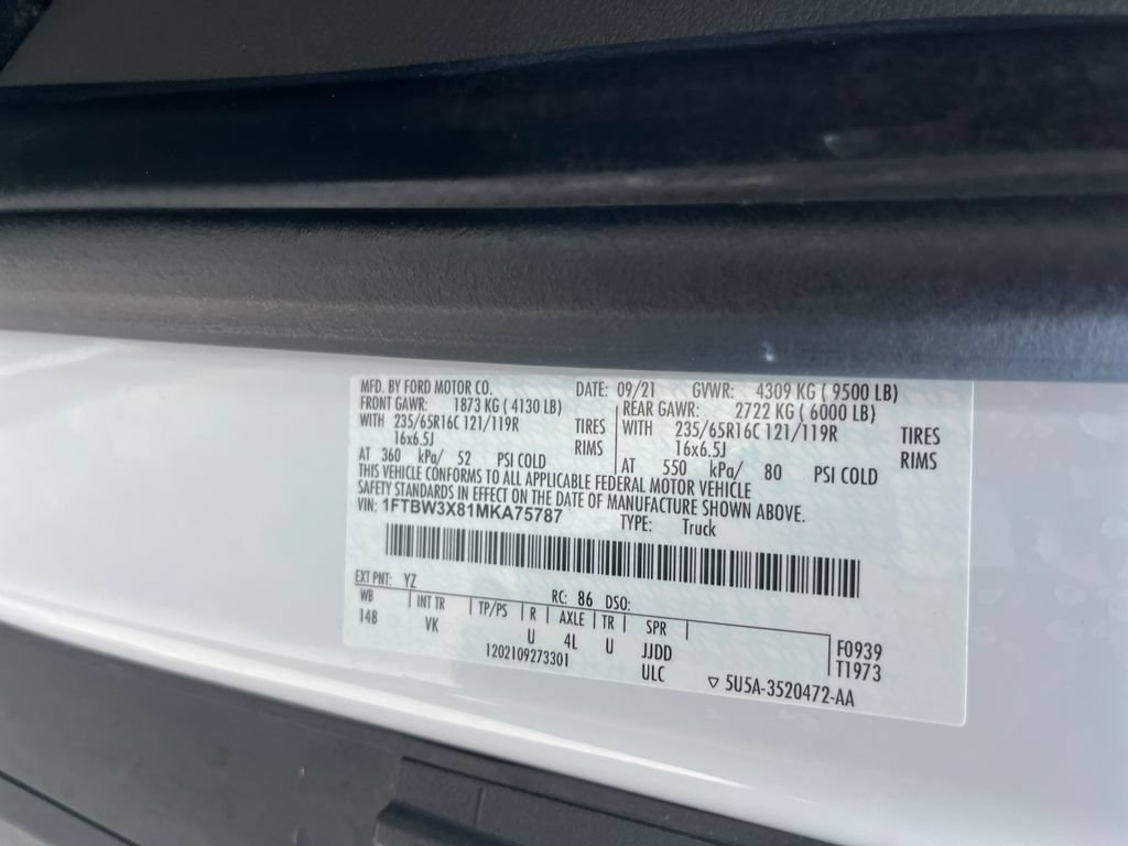Used 2021 Ford Transit 350 148 High Roof Extended RWD image 32