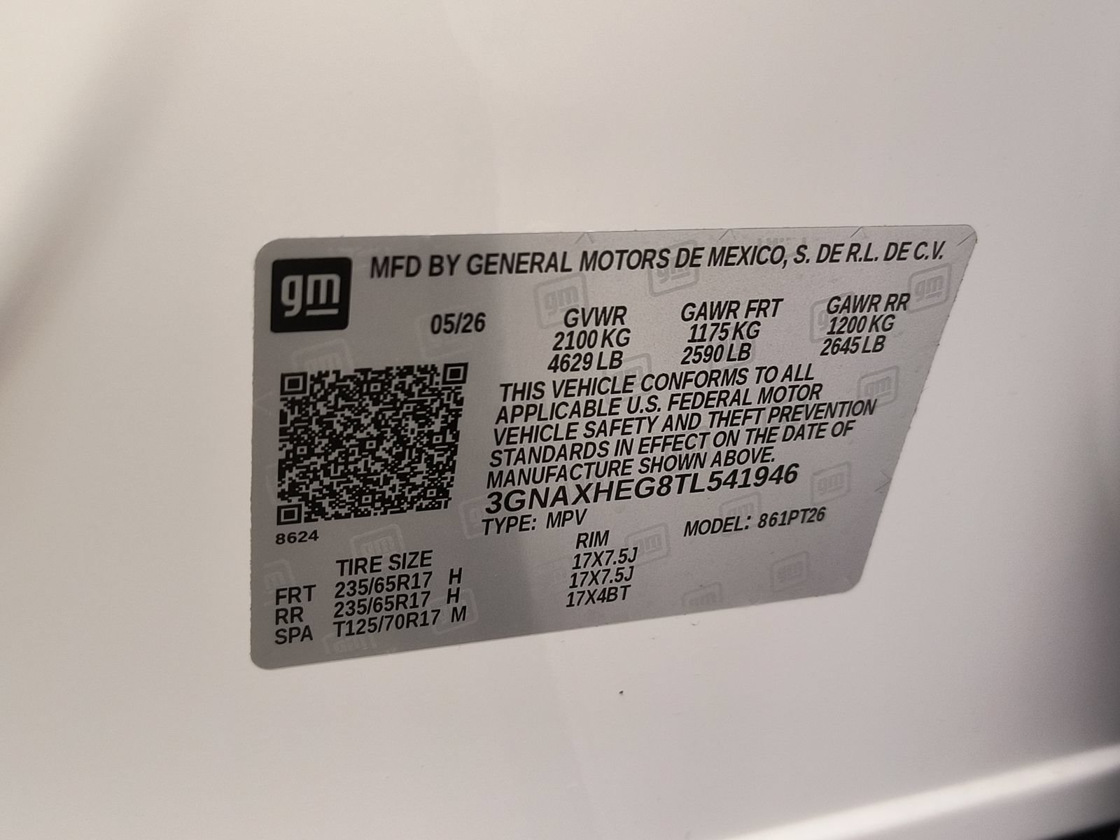 New 2026 Chevrolet Equinox LT FWD image 24