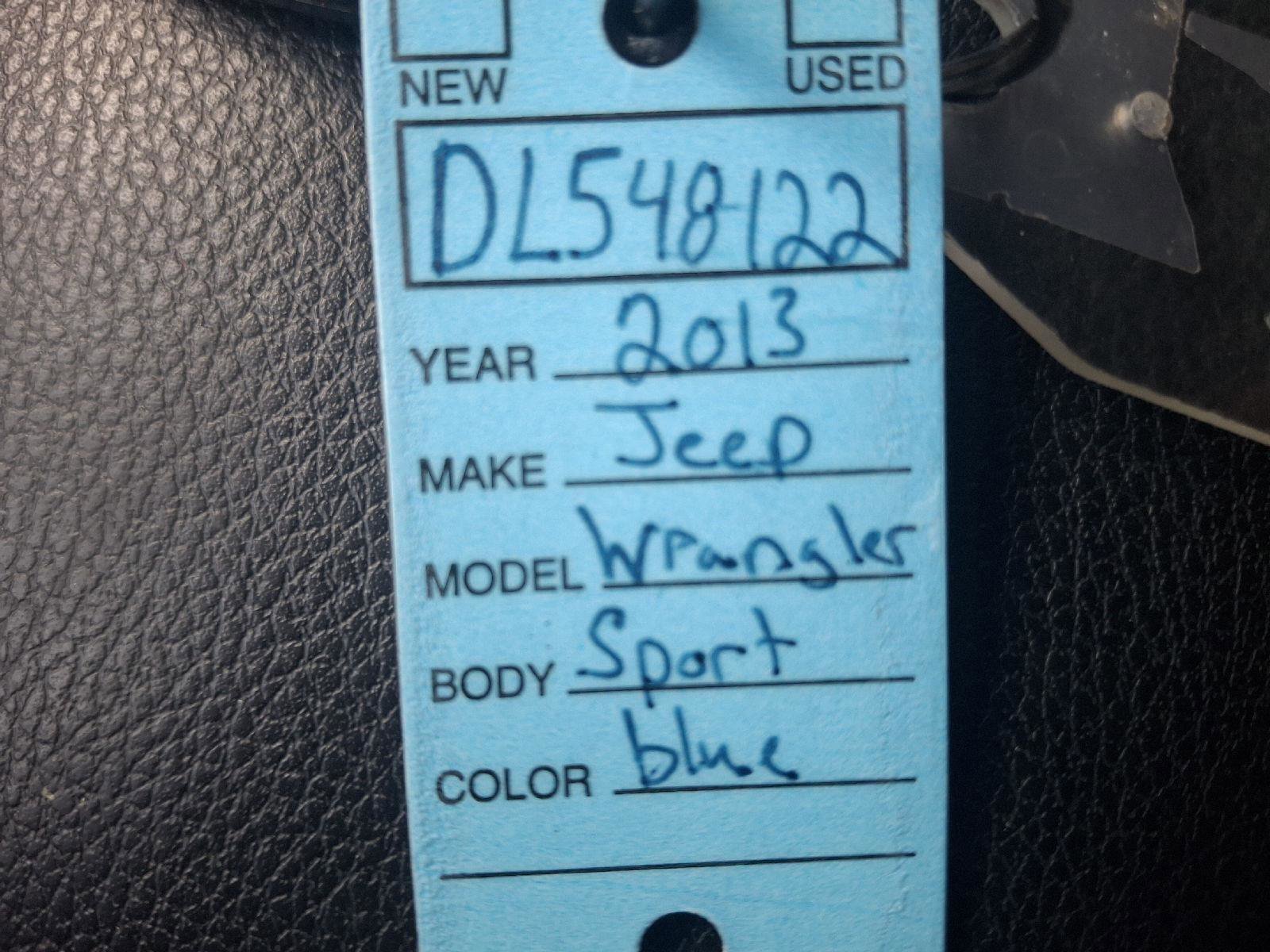 Used 2013 Jeep Wrangler Unlimited Sport image 30