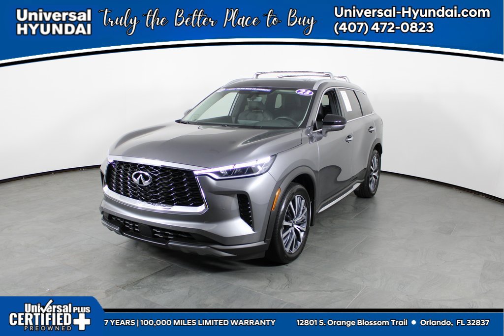 Used 2023 INFINITI QX60 Sensory w/ Cargo Package