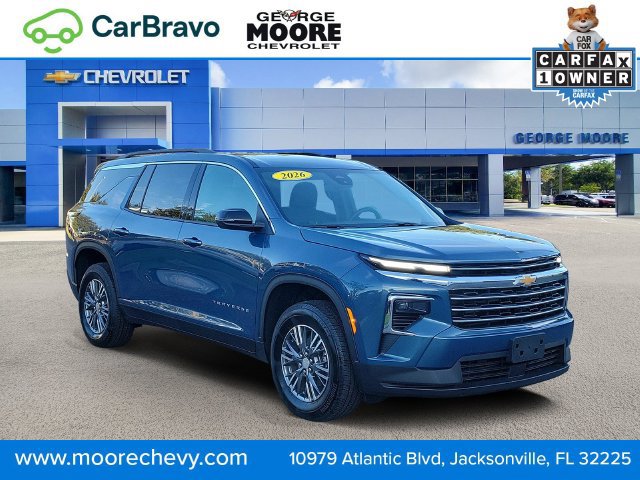 Certified 2026 Chevrolet Traverse LT