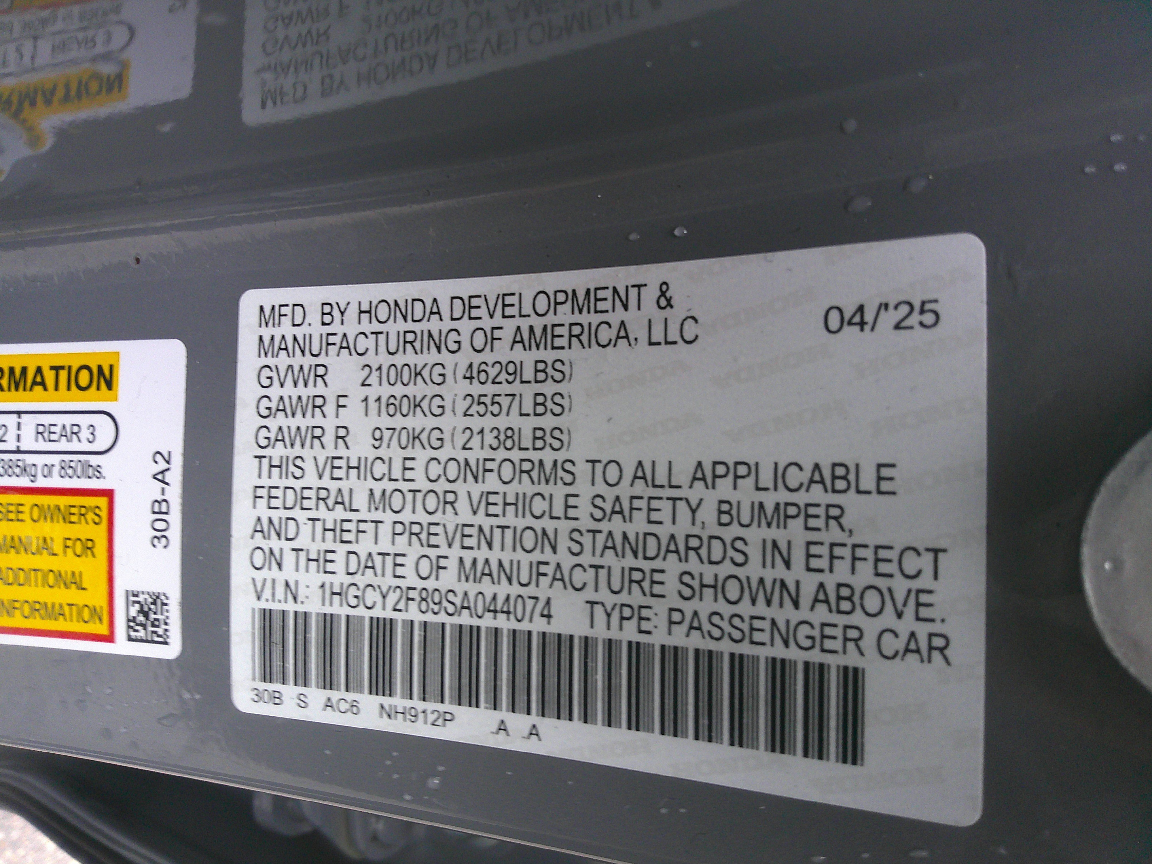 Used 2025 Honda Accord Touring image 34