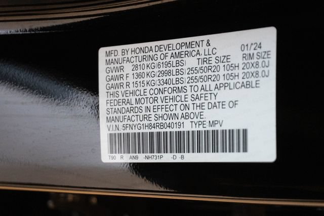Certified 2024 Honda Pilot Elite image 42