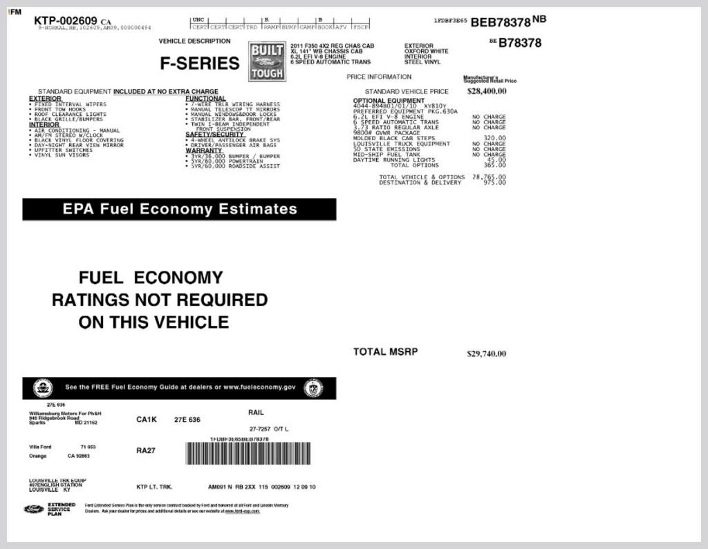 Used 2011 Ford F350 XL RWD image 3