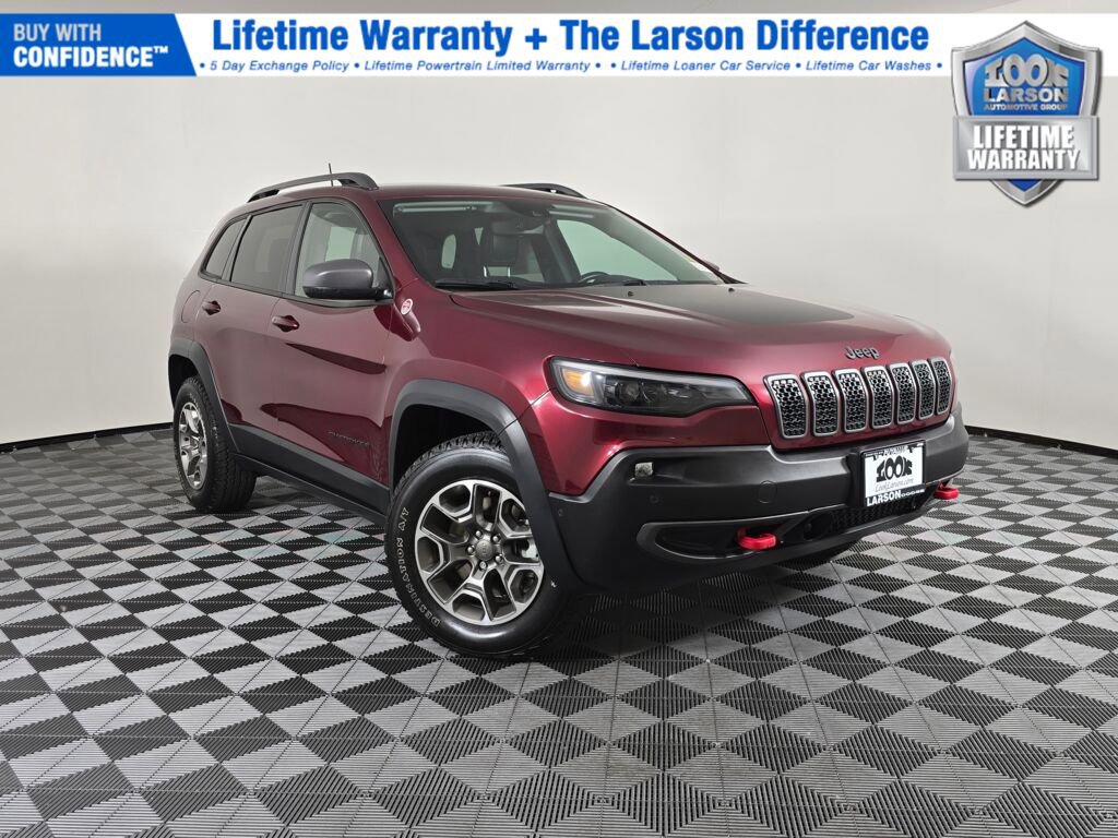 Used 2021 Jeep Cherokee Trailhawk w/ Technology Group image 1