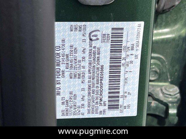 Used 2023 Ford Bronco Sport Badlands w/ Premium Package image 36