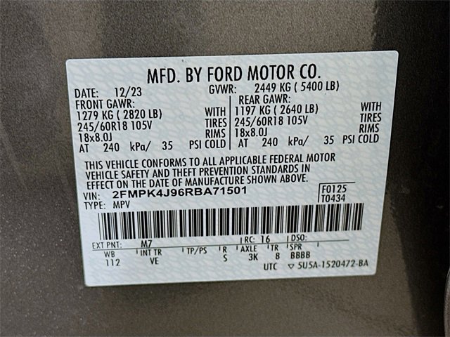 Used 2024 Ford Edge SEL image 31