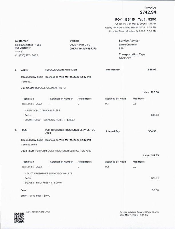 Used 2025 Honda CR-V EX image 34