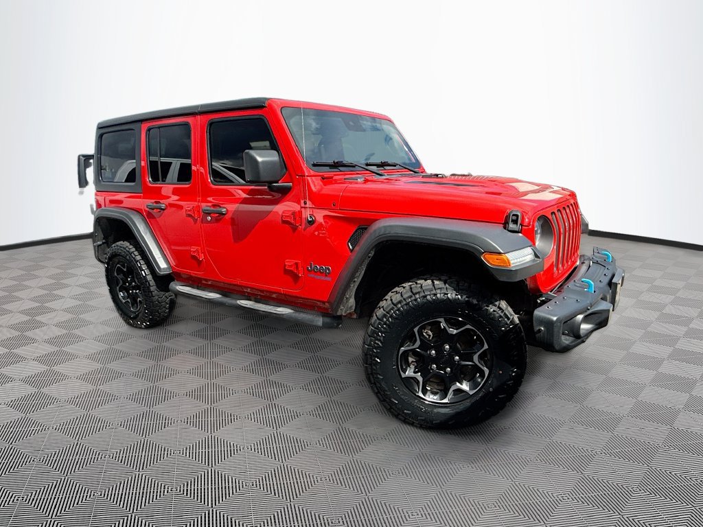 Certified 2021 Jeep Wrangler Unlimited Rubicon 4xe w/ Steel Bumper Group AWD/4WD image 5