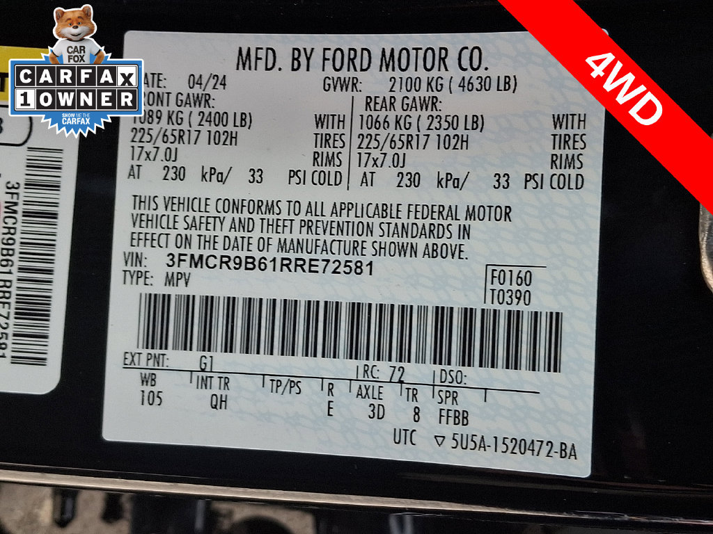 Used 2024 Ford Bronco Sport Big Bend AWD/4WD image 27