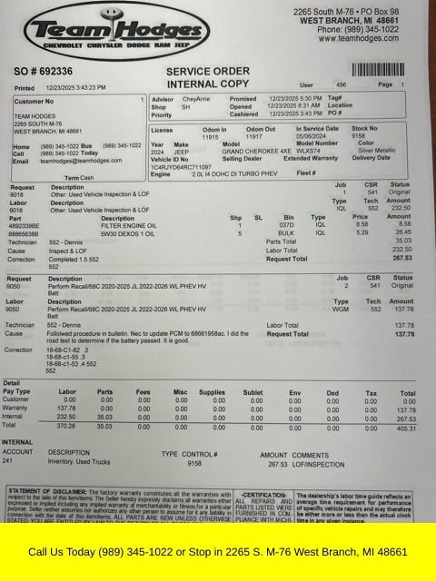 Used 2024 Jeep Grand Cherokee Overland w/ Advanced Protech Group III image 17