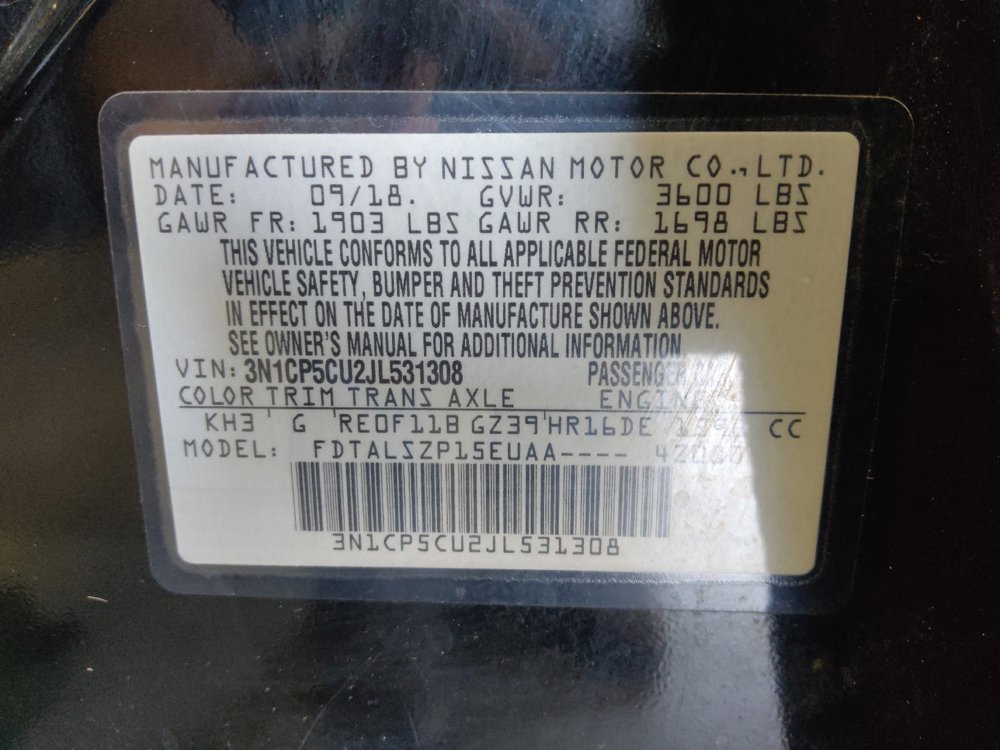 Used 2018 Nissan Kicks SV w/ Exterior Package FWD image 33