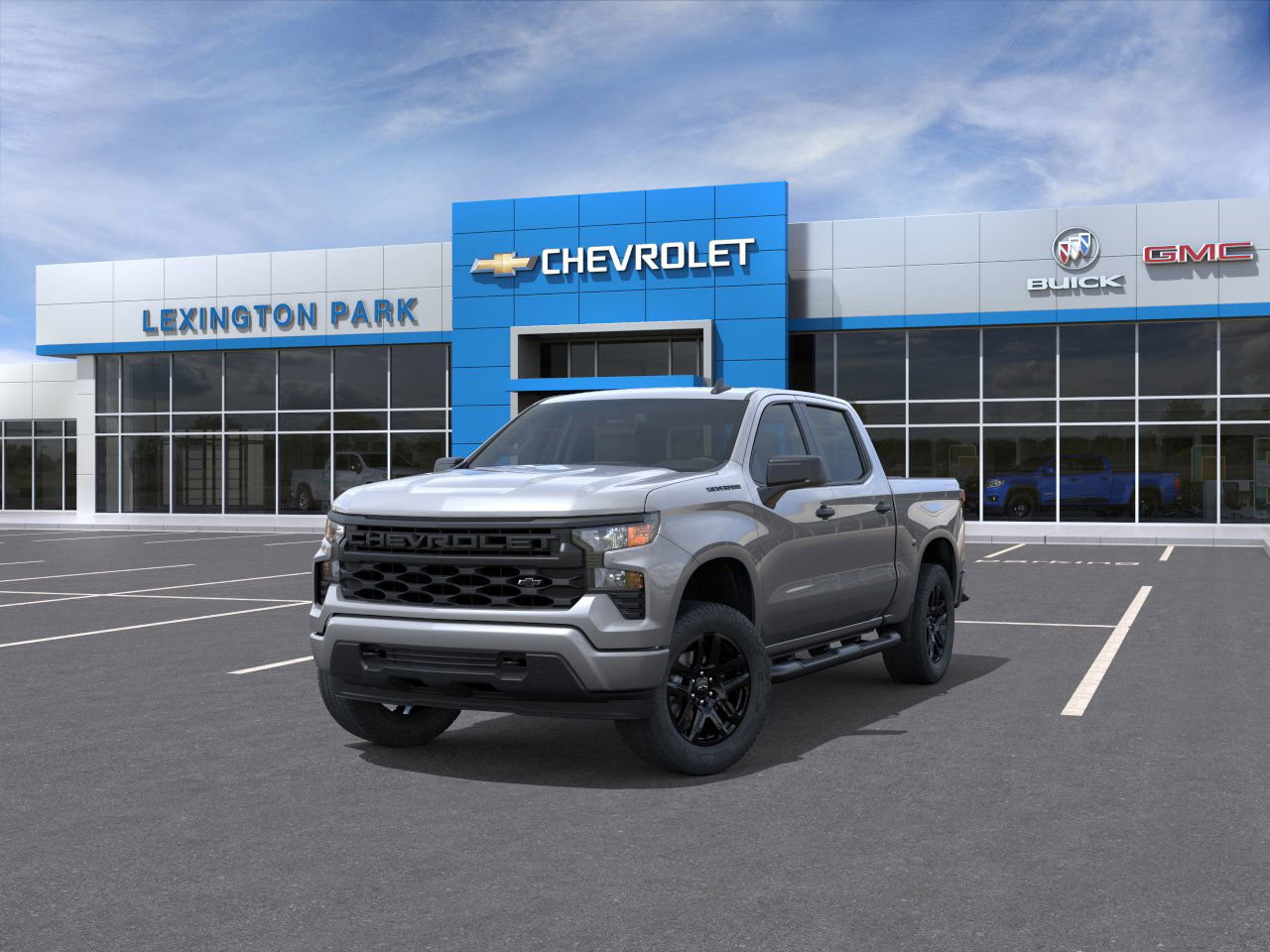 New 2026 Chevrolet Silverado 1500 Custom w/ Turbomax Blackout Package image 8