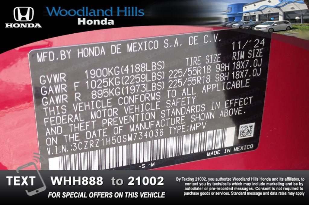 Used 2025 Honda HR-V Sport image 26