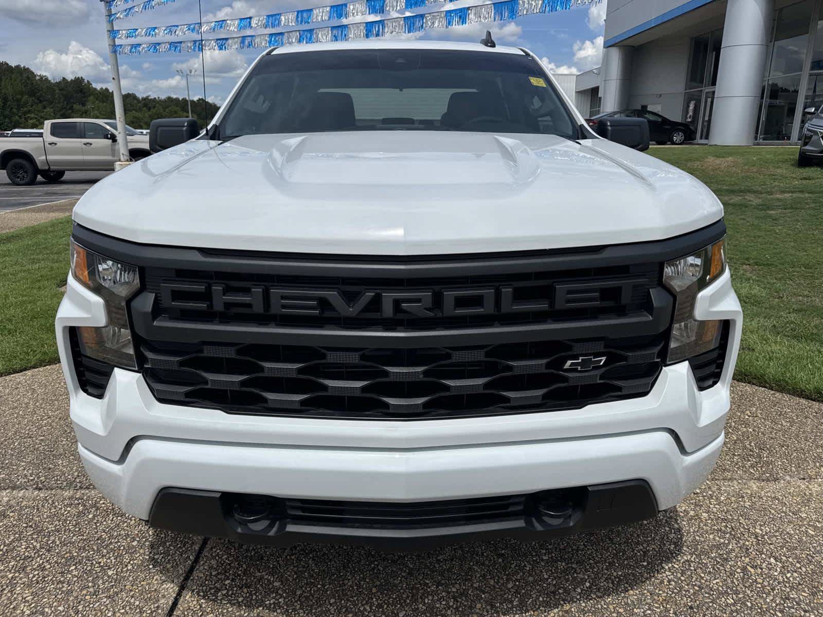 New 2026 Chevrolet Silverado 1500 Custom w/ Turbomax Blackout Package AWD/4WD image 2