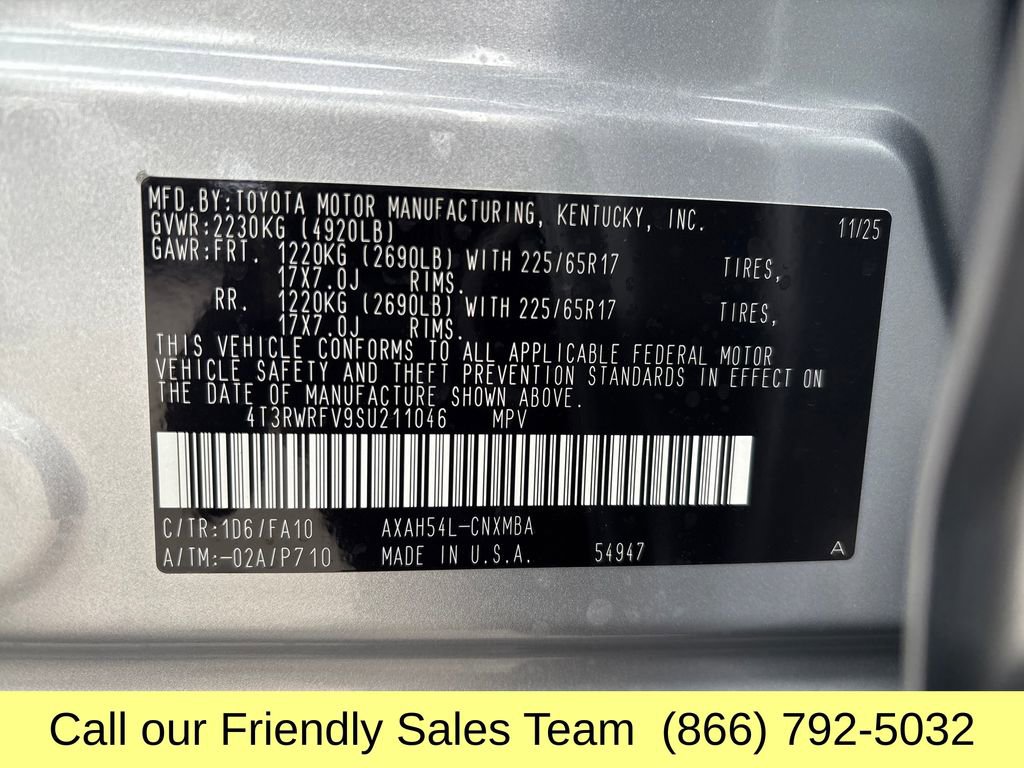 New 2025 Toyota RAV4 XLE w/ Convenience Package image 27