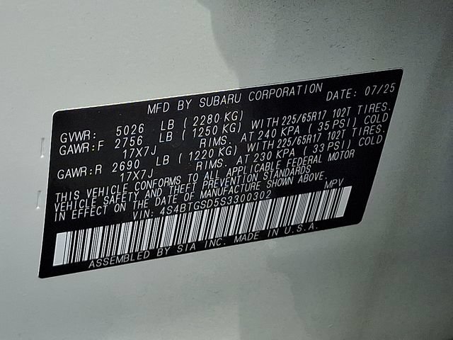 Certified 2025 Subaru Outback Wilderness AWD/4WD image 27
