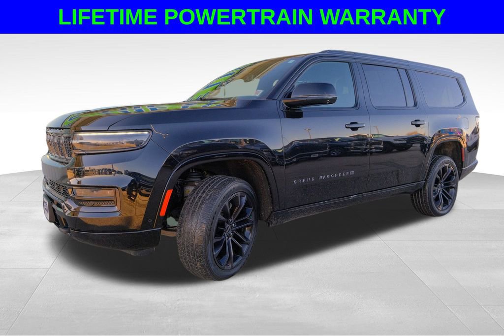 Used 2023 Jeep Grand Wagoneer L Series III w/ Rear Seat Video Group 1 video 2