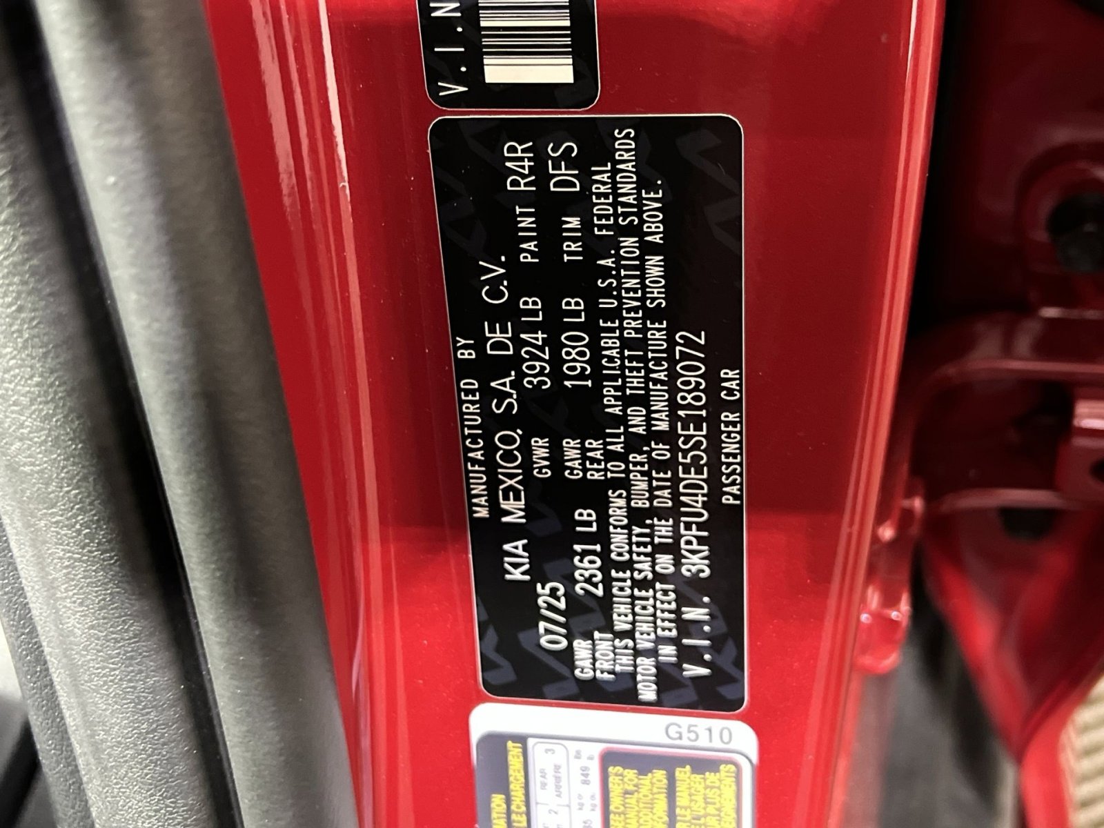 New 2025 Kia K4 EX image 35