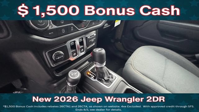 New 2026 Jeep Wrangler Sport AWD/4WD image 15