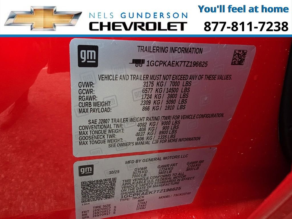 New 2026 Chevrolet Silverado 1500 W/T w/ WT Value Package image 23