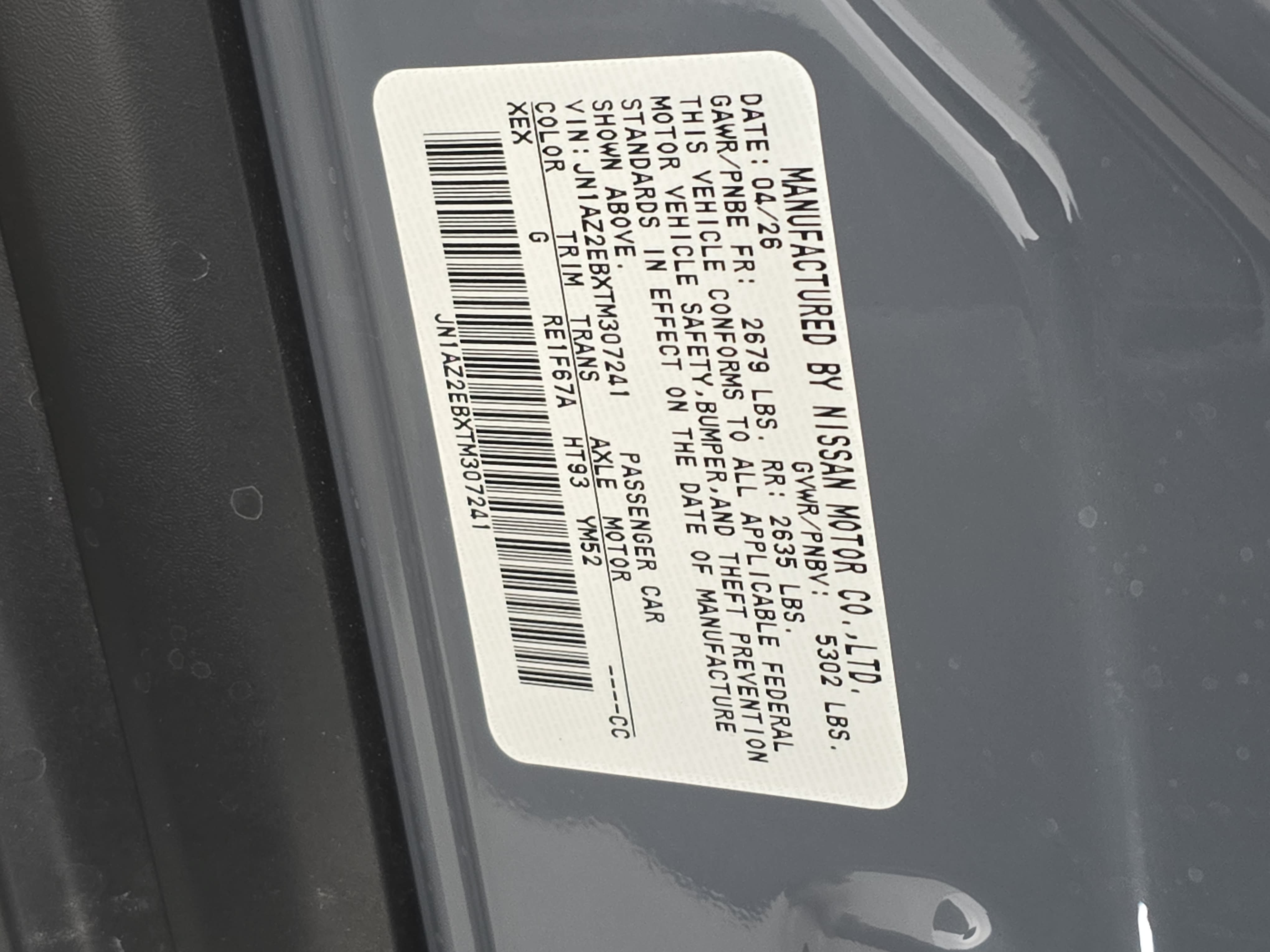 New 2026 Nissan Leaf Platinum+ FWD image 40
