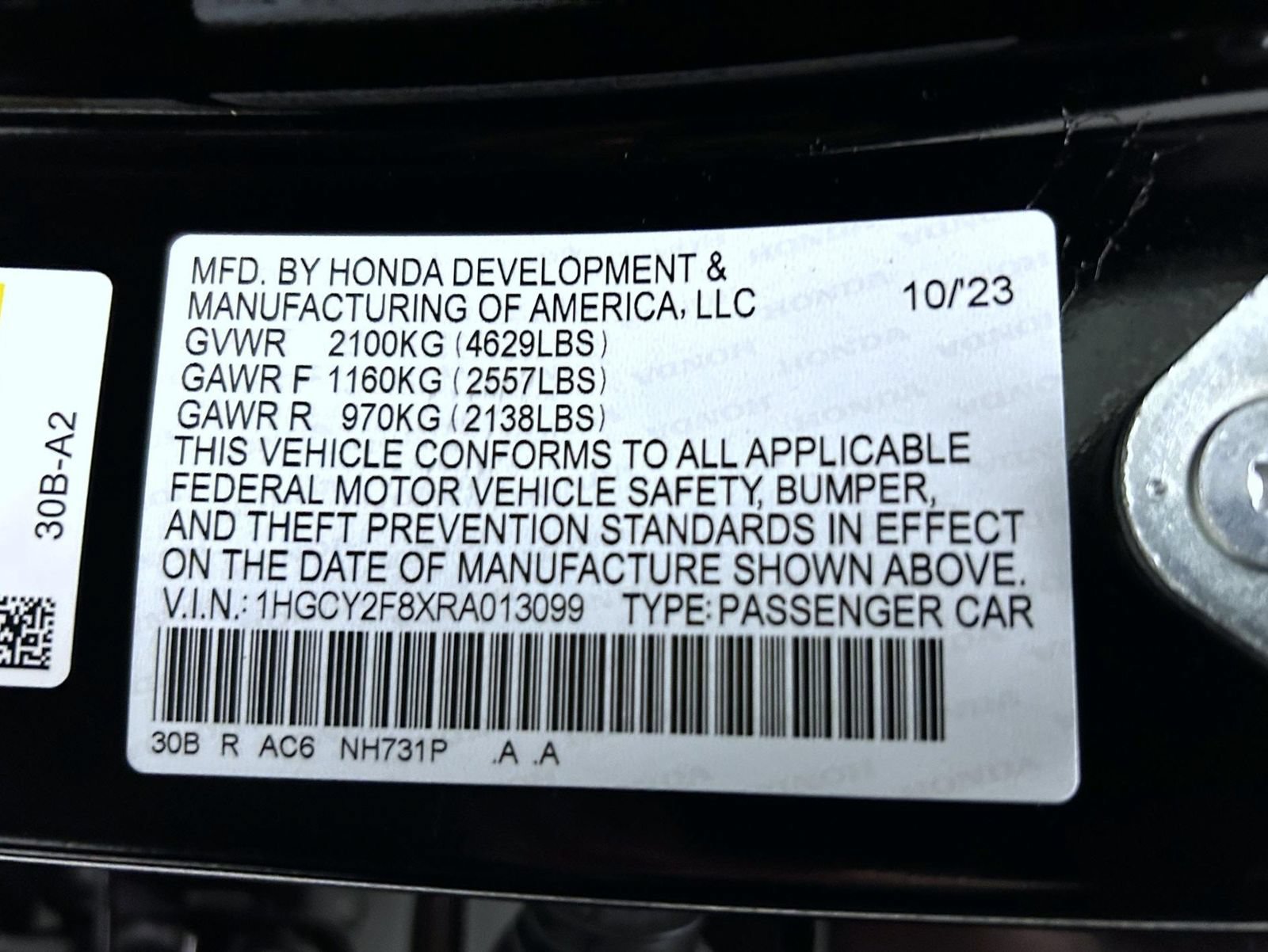 Used 2024 Honda Accord Touring image 25