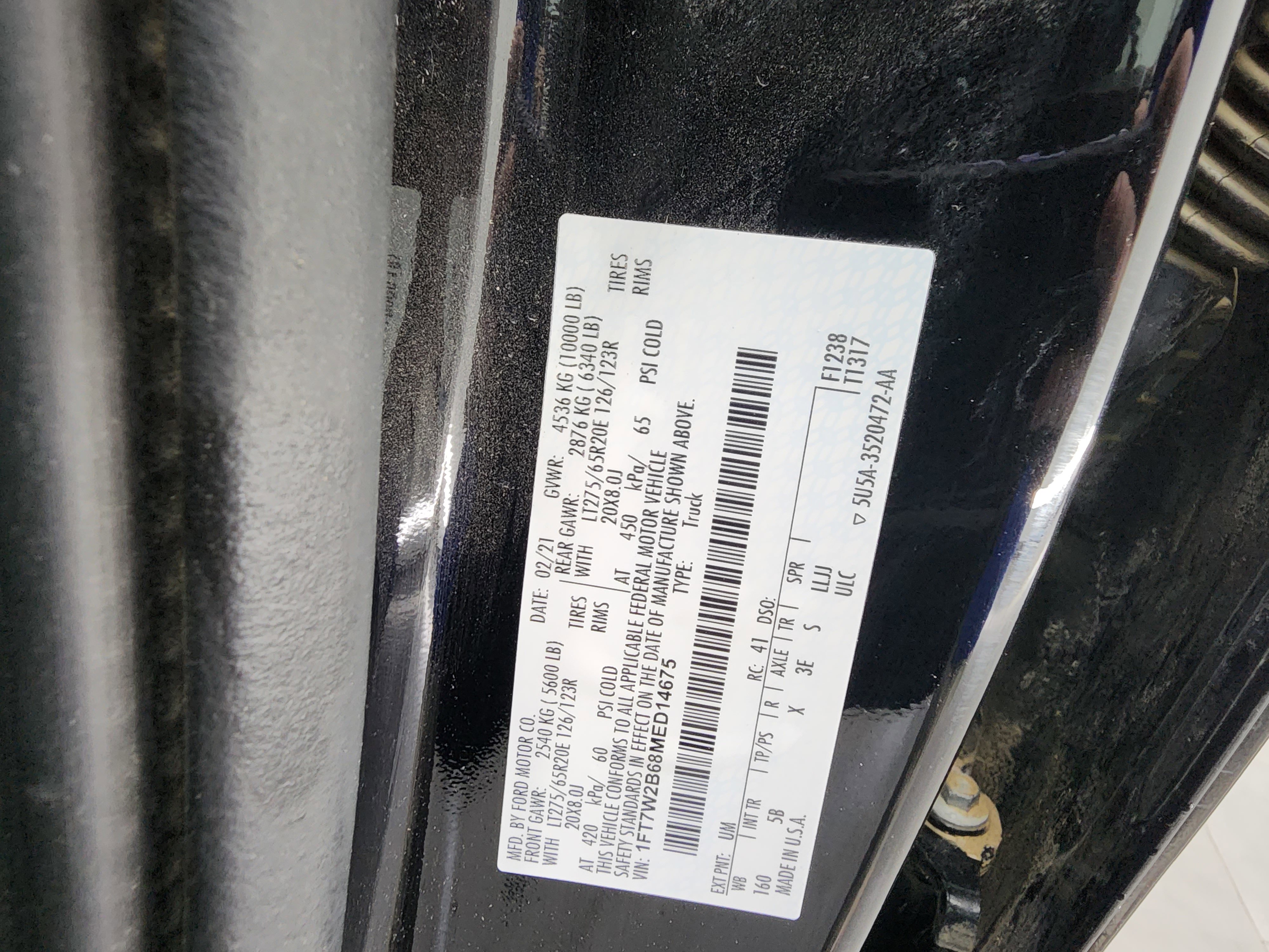 Used 2021 Ford F250 Lariat w/ Chrome Package image 61