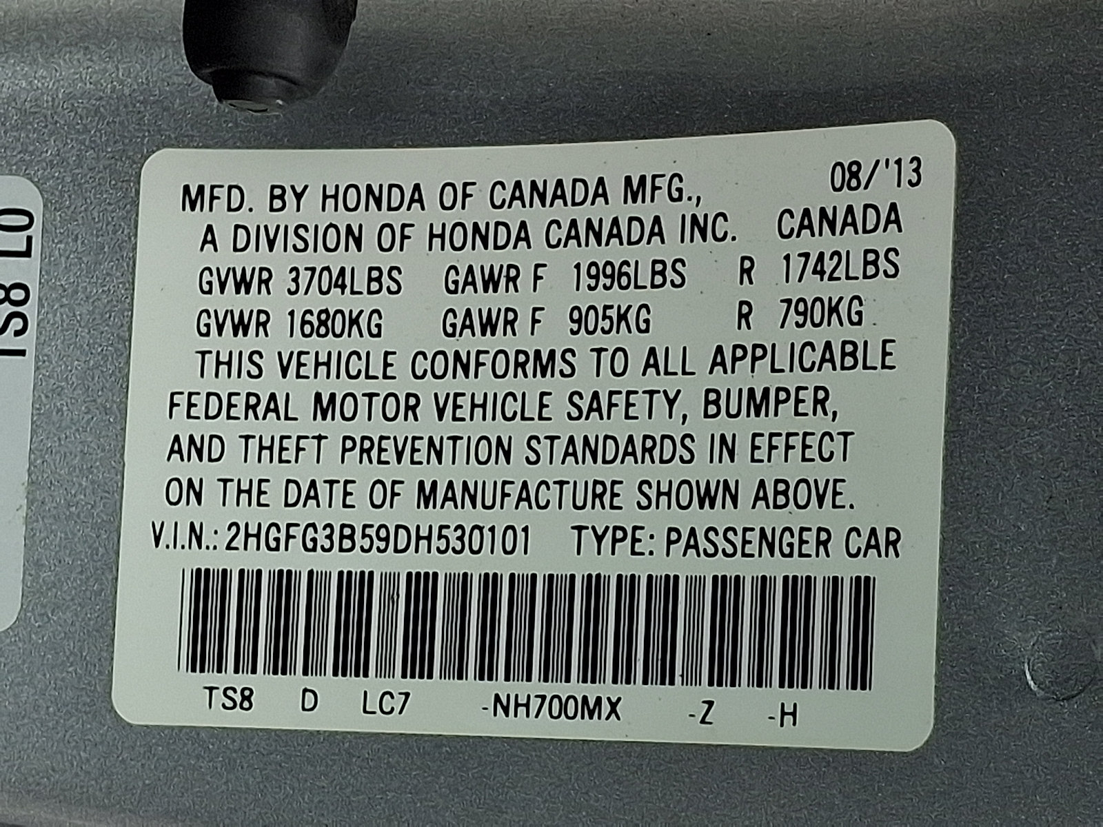 Used 2013 Honda Civic LX image 27