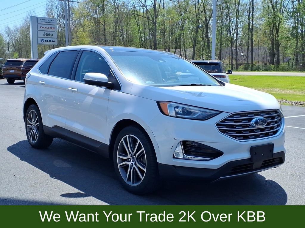 Used 2019 Ford Edge Titanium w/ Cold Weather Package AWD/4WD image 4