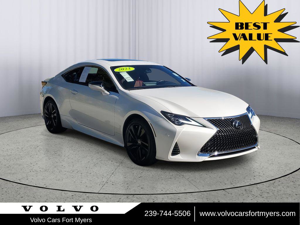 Used 2023 Lexus RC 350 w/ Premium Package image 1