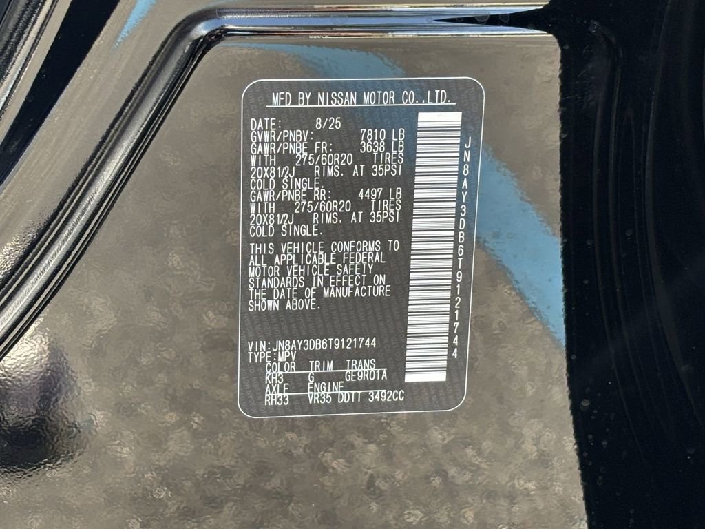 New 2026 Nissan Armada PRO-4X w/ Captain's Chari Seat Package image 21