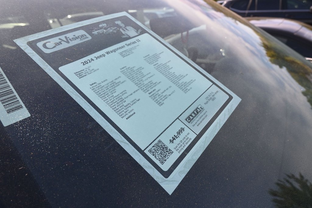 Used 2024 Jeep Wagoneer Series II w/ Flexible Seating Group image 14