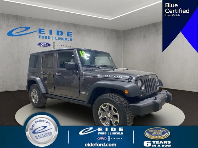 Used 2017 Jeep Wrangler Unlimited Rubicon w/ Connectivity Group AWD/4WD image 1