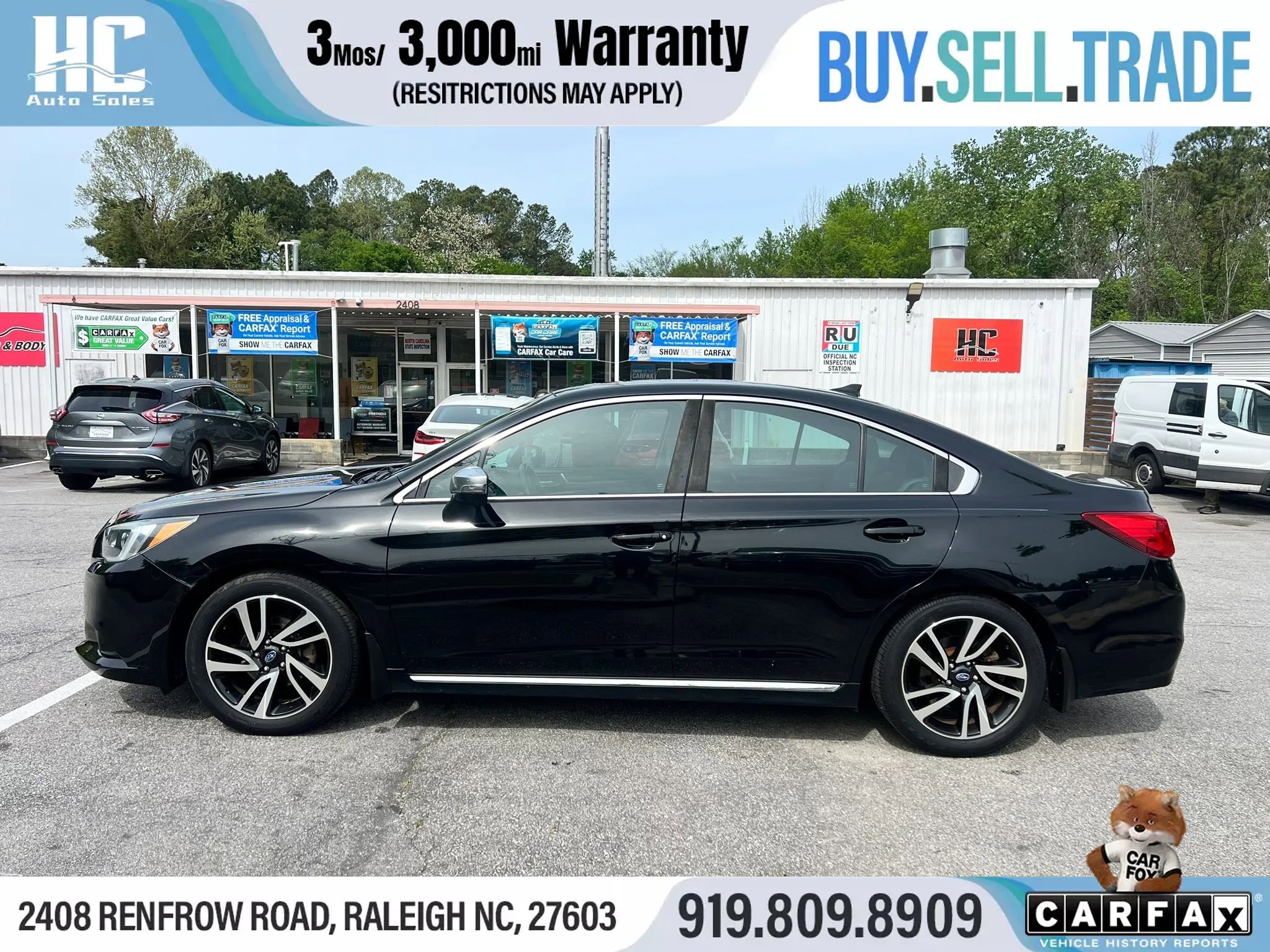Used 2017 Subaru Legacy 2.5i Sport image 2