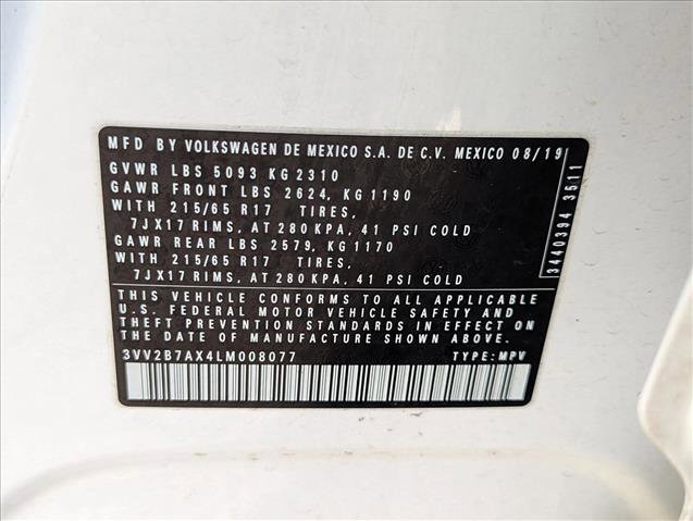 Used 2020 Volkswagen Tiguan SE image 24