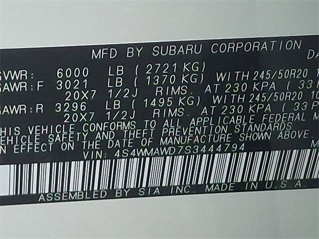 New 2025 Subaru Ascent Bronze Edition image 10