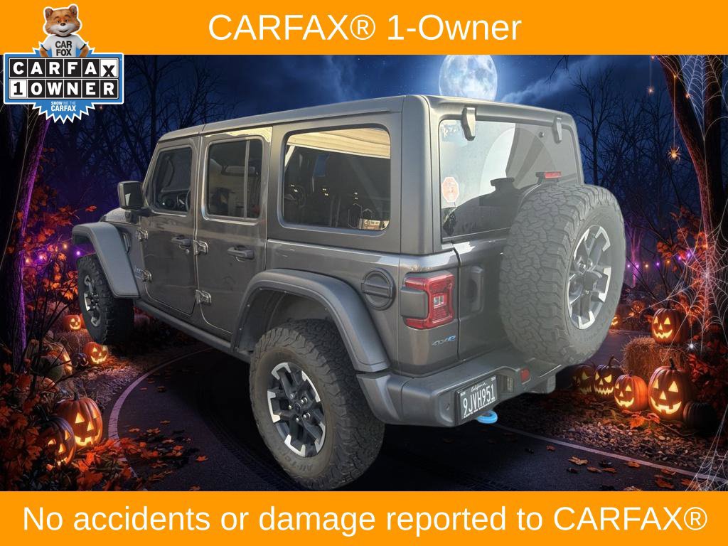 Certified 2024 Jeep Wrangler Unlimited Rubicon 4xe w/ Safety Group AWD/4WD image 3