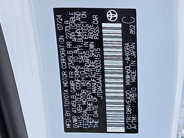Used 2024 Toyota Prius XLE FWD image 26