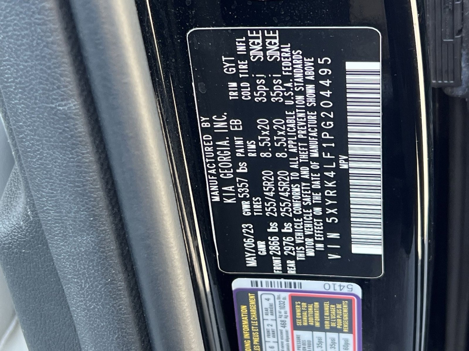 Used 2023 Kia Sorento SX image 35