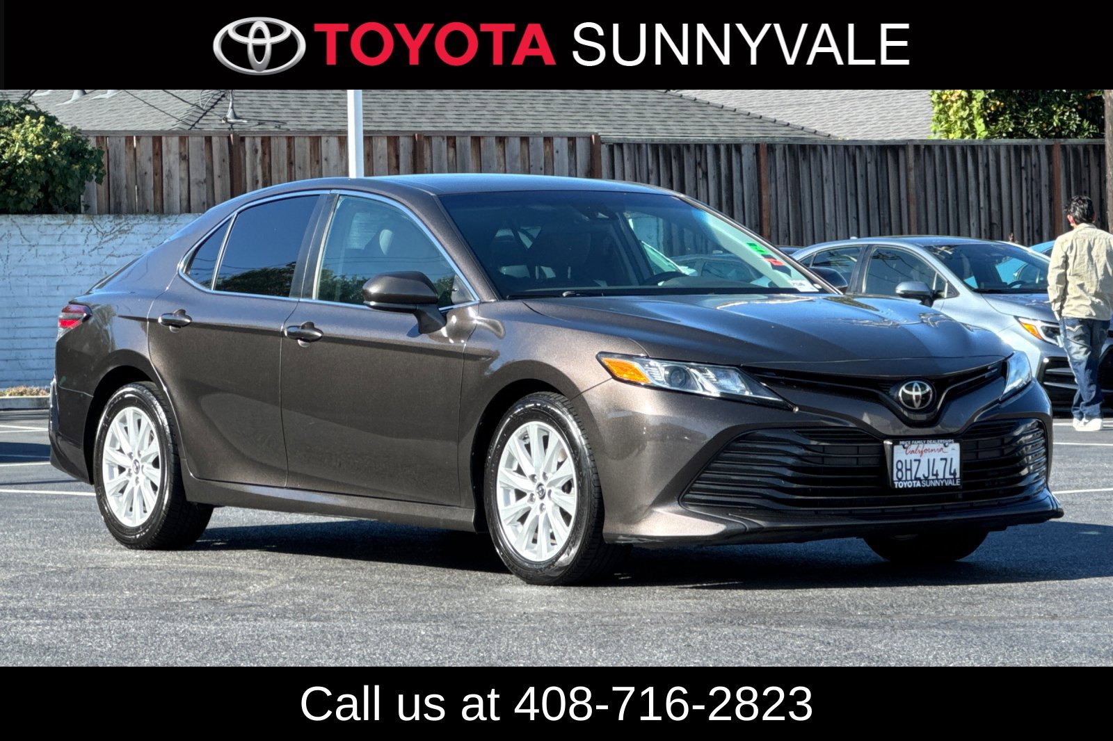 Certified 2019 Toyota Camry LE FWD image 8