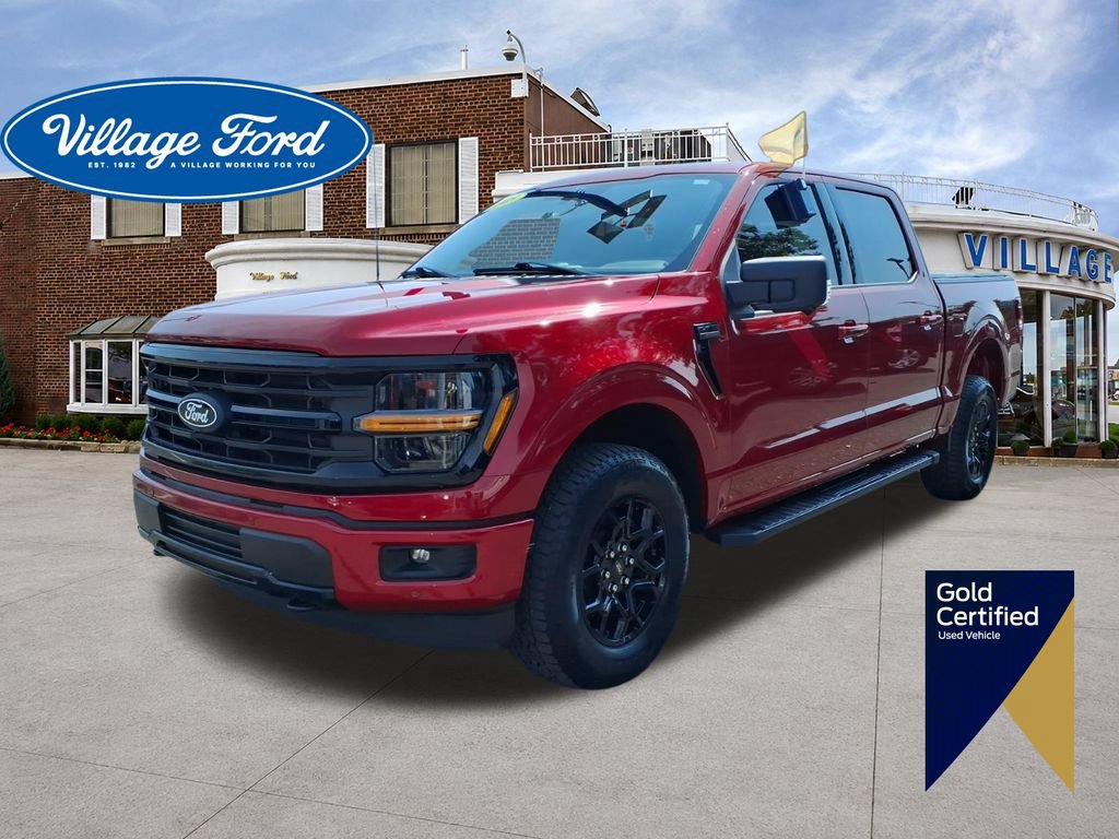 Certified 2025 Ford F150 XLT w/ Equipment Group 302A MID AWD/4WD 360° Tour