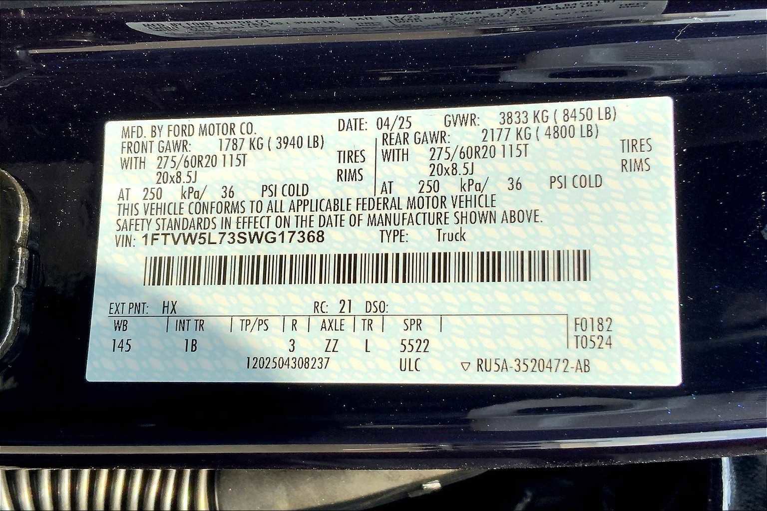 New 2025 Ford F150 Lightning Lariat image 16