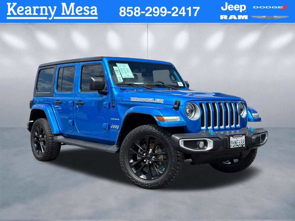 Certified 2023 Jeep Wrangler Unlimited Sahara w/ Cold Weather Group