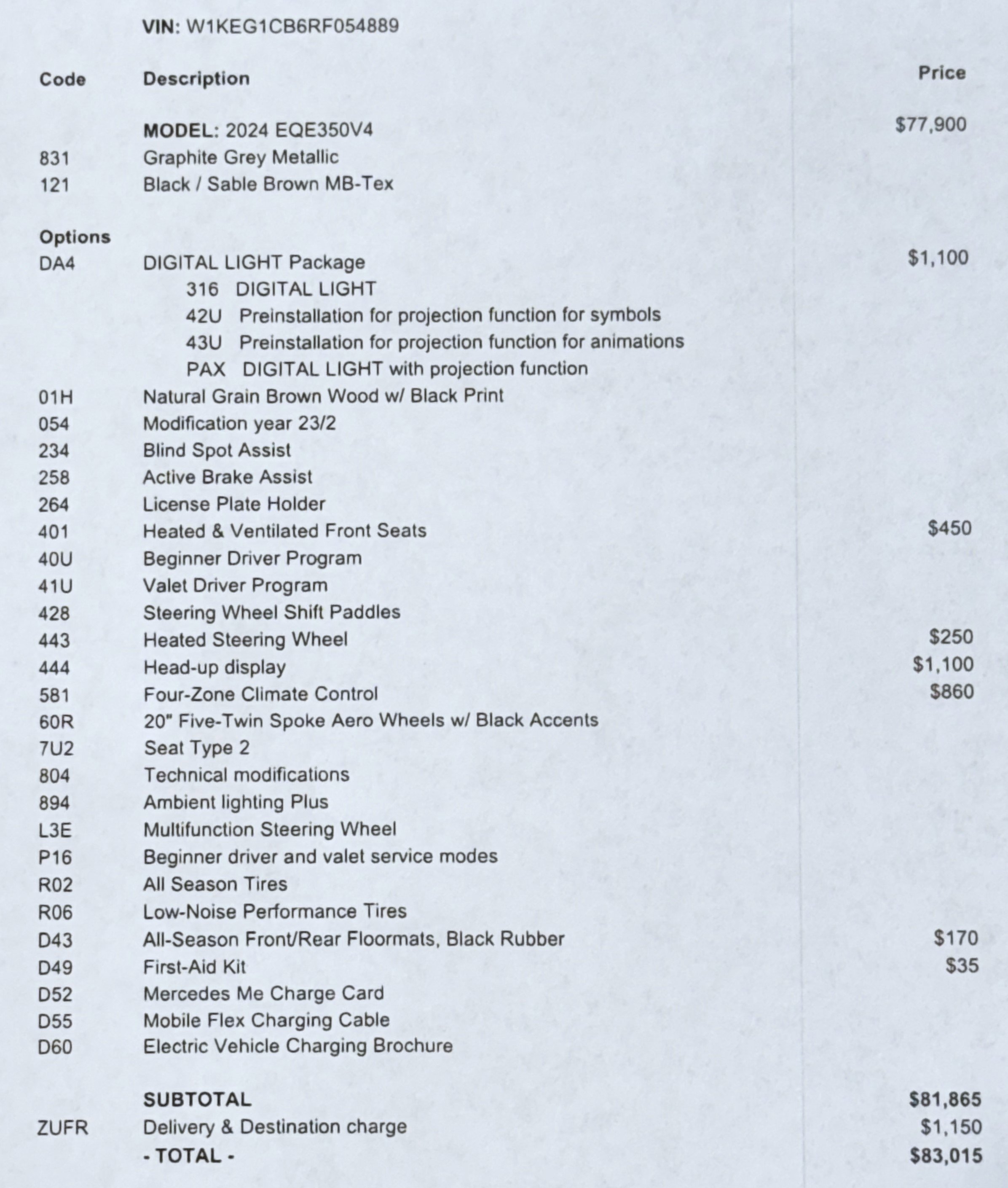 Used 2024 Mercedes-Benz EQE 350+ 4MATIC Sedan image 2