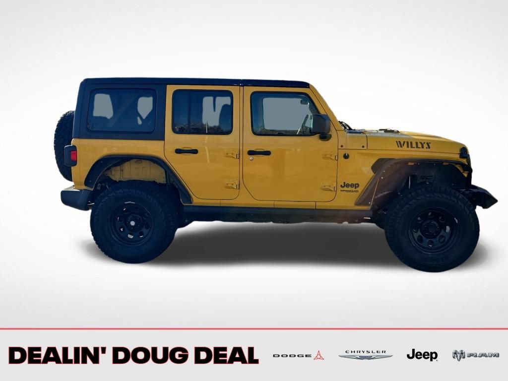 Used 2021 Jeep Wrangler Unlimited Willys image 7