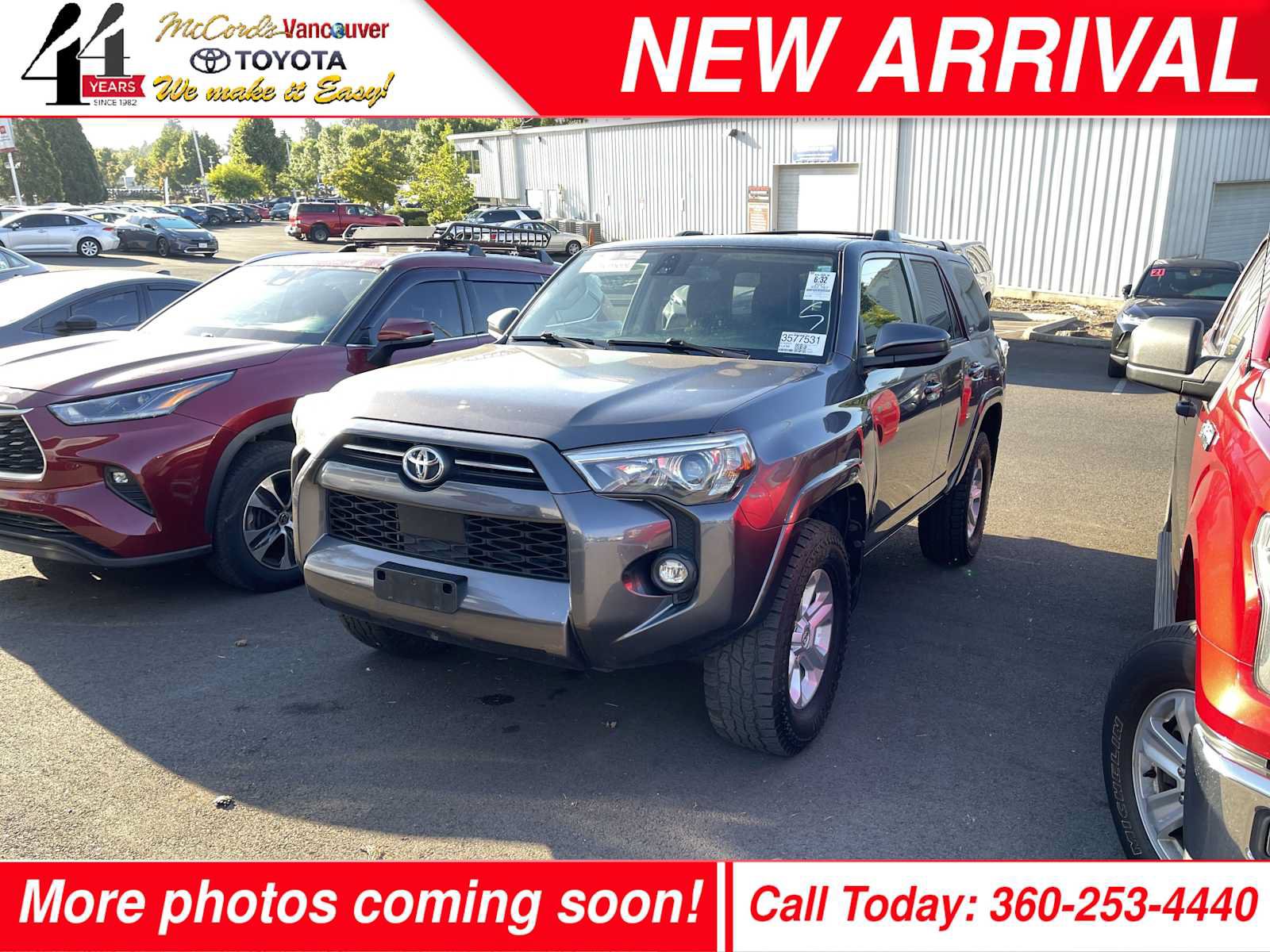 Certified 2021 Toyota 4Runner SR5