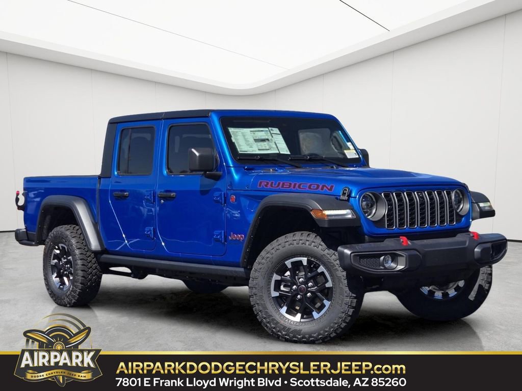 New 2025 Jeep Gladiator Rubicon w/ Convenience Group AWD/4WD image 1